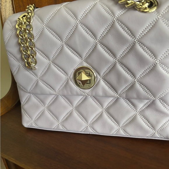 Kate Spade New York Natalia Small Flap Crossbody Bag Lavender - Picture 2 of 6